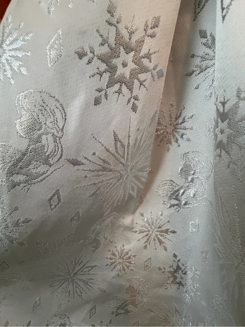 Disney White and Silver Sparkle Snowflake Party Dress